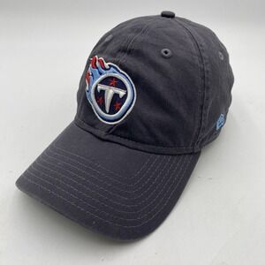 Tennessee Titans Hat New Era 9twenty Adjustable Strapback Gray Cleaned Dad